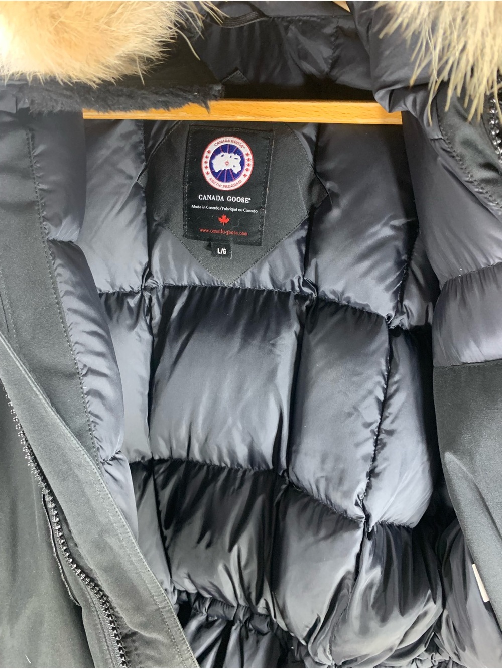Canada goose parka down filled Winter coat - Picture 9 of 12